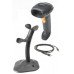 Zebra DS4208 - USB Kit, 2D Imager. Includes USB cable and Stand. Color: Black